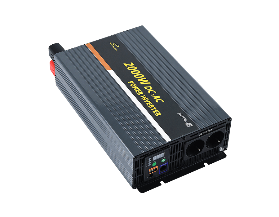 2000W purus sine fluctus inverter cum 1 USB Portus